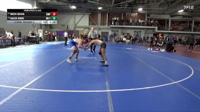 141 lbs Cons. Round 2 - Nich Silva, Simpson vs Zack Ries, Wisconsin-Platteville