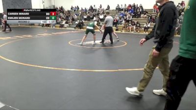 126-132 B Round 2 - Easton Bisaillon, Prairie, Cedar Rapids vs Logan Murphy, Iowa City, West