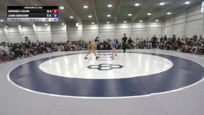 110 lbs Serineh Crane, California Silver vs Janie Gerarde, Texas Blue