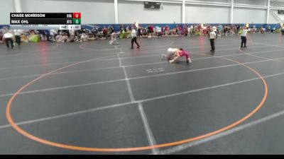 132 lbs Champ. Round 2 - Chase Morrison, Unattached vs Max Ohl, Unattached