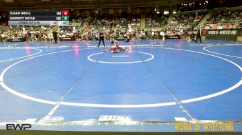 61 lbs Consi Of 8 #1 - Elijah Kroll, Raw Wrestling Club vs Garrett Doyle, Cowboy Wrestling Club