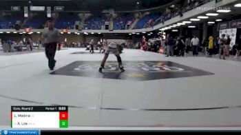 120 lbs Cons. Round 2 - Austin Lee, Burlington Central vs Luis Medina, Zion Benton