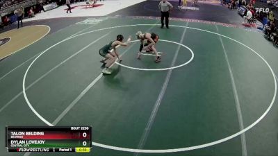 Cons. Round 2 - Dylan Lovejoy, Central City vs Talon Belding, Beatrice