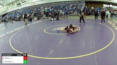 14U Boys - 132 lbs Cons. Round 2 - Blake Wozny, P3 Warrior Wrestling Academy vs John Manning, Ohio