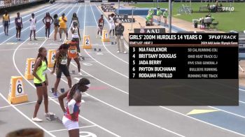 Youth Girls' 200m Hurdles, Finals 2 - Age 14