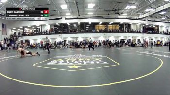149 Freshman/Soph Semifinal - Antonio Shelley, Baldwin Wallace vs Andy Sanchez, Baldwin Wallace