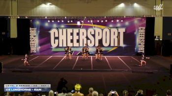 C4 Longhorns - Rain [2025 L2 Senior - D2 Day 1] 2025 CHEERSPORT Cartersville Classic
