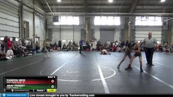 76 lbs Round 2 (8 Team) - Zandon Ness, East Coast Elite vs Arav Pandey, Terps Xpress