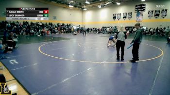135 lbs Cons. Round 3 - Julian Smith, Principia vs Lucy Sumner, Eureka