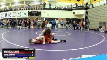 126 lbs Cons. Round 2 - Kingston Chavez, Midwest Xtreme Wrestling vs Sean Harris, Leo Wrestling Club