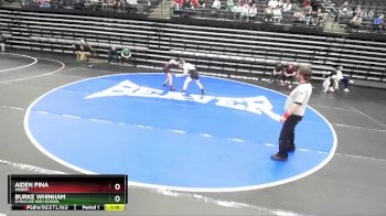 141 lbs Champ. Round 3 - Burke Whinham, Syracuse High School vs Aiden Pina, Weber