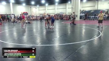 285 lbs Round 4 (10 Team) - Calvin Graham, Team Montana Conrad vs Zephaniah Dickens, Miramar Wrestling Club