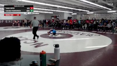 125 lbs Cons. Semi - Gian Ortiz, Luther vs Jacob Fitzpatrick, Minnesota State Mankato