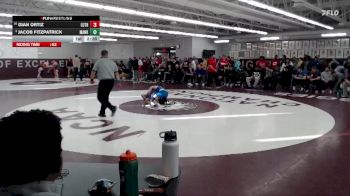 125 lbs Cons. Semi - Gian Ortiz, Luther vs Jacob Fitzpatrick, Minnesota State Mankato