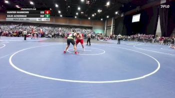 285 lbs Champ. Round 1 - Julio Ackerman, Pahrump Valley vs Hunter Hammons, Ceres