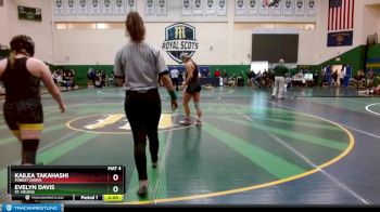 135 lbs Quarterfinal - Evelyn Davis, St. Helens vs Kailea Takahashi, Forest Grove
