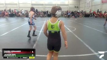 68 lbs Round 2 (8 Team) - Mitchell Bach, Revolution/WVW vs Elijah Hill, 84 Athletes