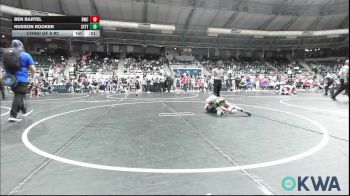 64 lbs Consi Of 8 #2 - Ben Bartel, Bartlesville Wrestling Club vs Hudson Rooker, Standfast