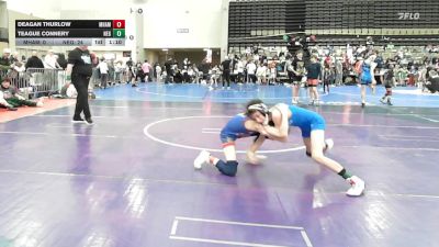 89 lbs Rr Rnd 6 - Deagan Thurlow, Maine Hammahs - MSC vs Teague Connery, New England Gold - MSC