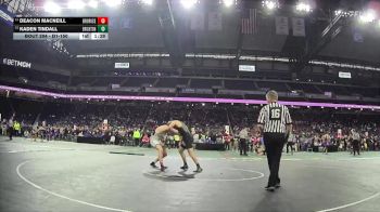 D1-150 lbs Quarterfinal - Deacon MacNeill, Bloomfield Hills Brother Rice vs Kaden Tindall, Brighton