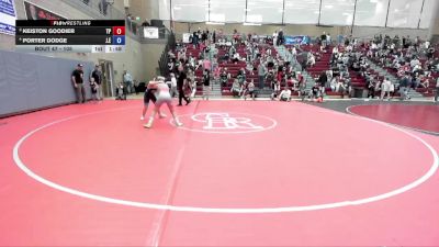 105 lbs Round 5 - Keiston Goodier, Terreton Panthers vs Porter Dodge, J.E.T.