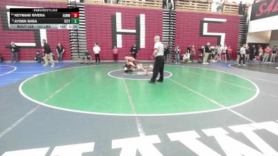 157 lbs Consi Of 8 #2 - Keymani Rivera, Agawam vs Ayden Shea, Tri-County
