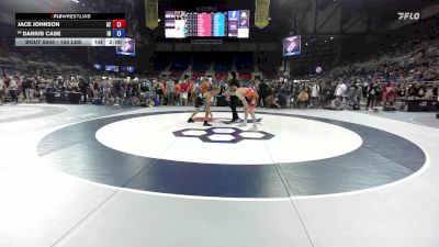 150 lbs Champ. Rd Of 128 - Jace Johnson, AZ vs Darius Case, ID