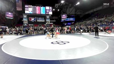 115 lbs Cons. Quarters - Erica Irvine, IA vs Emma Baker, MI