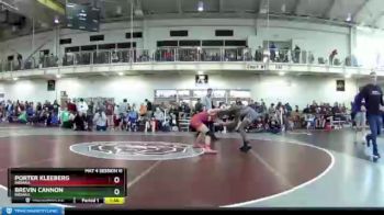 138 lbs Champ. Round 3 - Brevin Cannon, Indiana vs Porter Kleeberg, Indiana