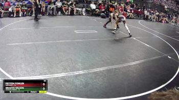 95 lbs Semis & 1st Wrestleback (8 Team) - Peyton Fowler, Kentucky vs Bradyn Wilson, Kansas Cobras