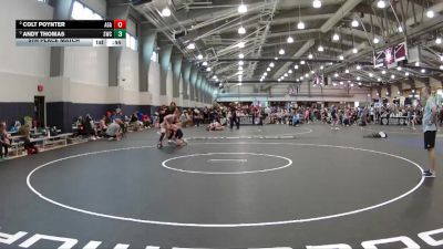 120 lbs 5th Place Match - Colt Poynter, Apex Grappling Academy vs Andy Thomas, Scots Wrestling Club