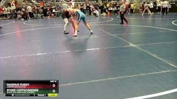 180 lbs Semifinal - Maximus Purdy, Assumption Elite WC vs Ryder Hoffschneider, Black Fox Wrestling Academy