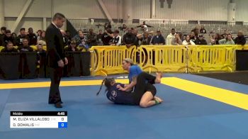 MARINA ELIZA VILLALOBOS vs DAPHNE DOMALIS 2023 World IBJJF Jiu-Jitsu No-Gi Championship