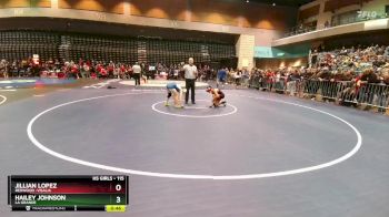 105 lbs Champ. Round 1 - Cali Barela, Wheatland vs Pricila Santana, Corning Union