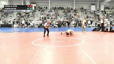 132 lbs Round Of 64 - Yousif Al Saadi, VA vs Landon Rhyne, WY