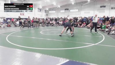 285 lbs Consi Of 4 - Beau Hudson, Indiana Outlaws White-HS vs Zander McCrobie, Aquinas-HS