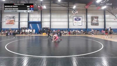110 lbs Nicholas Paeth, Ohio Grey vs Greyson Brown, New York Gold
