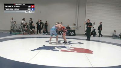 55 kg Cons. Quarters - Kaleb Blackner, Tiger Wrestling Club vs Jackson Heslin, South Side Wrestling Club