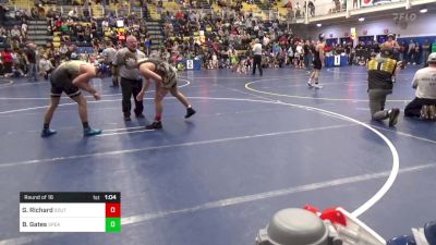 145 lbs Round Of 16 - Gavin Richard, Southern Columbia vs Bode Gates, Spear