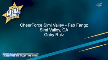 CheerForce Simi Valley - FAB FANGZ [2026 L4 Junior Day 2] 2026 UCA & UDA All Star Nationals