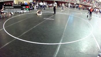 85 lbs Champ. Round 2 - Jayce Riggs, McCook Youth Wrestling Club vs Tristyn Gulbrandson, 2TG