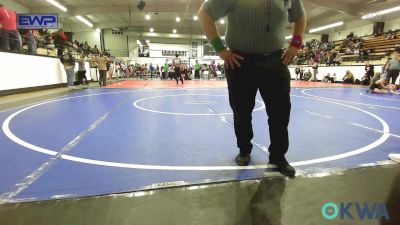 96 lbs Rr Rnd 5 - Rance Fretwell, Wyandotte Youth Wrestling vs Colt Ragsdale, Tiger Trained Wrestling