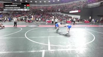 135 lbs Quarterfinal - Brody Nusbaum, St Croix Central vs Alexander Knowles, Askren Wrestling Academy