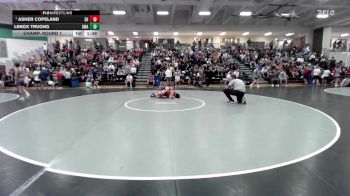 120 lbs Champ. Round 1 - Asher Copeland, Springdale Harber vs Lenox Truong, Shelton Wrestling Academy