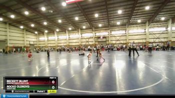 48 lbs Semifinal - Beckett Blunt, Aviator Wrestling Club vs Rocko Oldroyd, Westlake