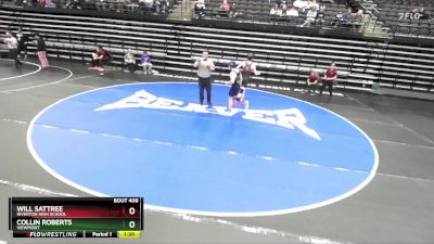 141 lbs Cons. Round 4 - Will Sattree, Riverton High School vs Collin Roberts, Viewmont