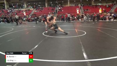 140 lbs Semifinal - Brenden Ging, The Best Wrestler vs Bryson Barela, Ridge Wrestling