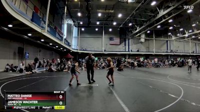 84 lbs Round 8 (10 Team) - Matteo Danise, Mat Assassins vs Jameson Wachter, NOVA WC