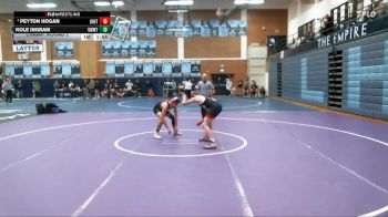 144 lbs Champ. Round 2 - Peyton Hogan, Uintah vs Kole Ingram, Viewmont