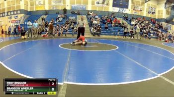 73 lbs Placement Matches (8 Team) - Troy Ringger, Jet Wrestling Club vs Brandon Wheeler, Alphas Wrestling